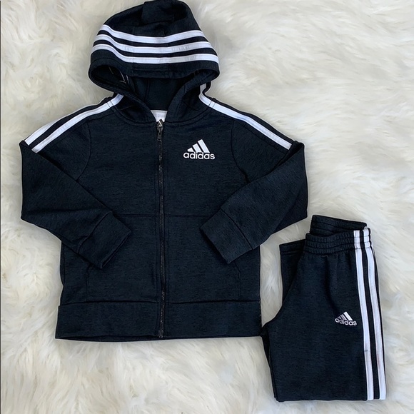 boys adidas zip up hoodie